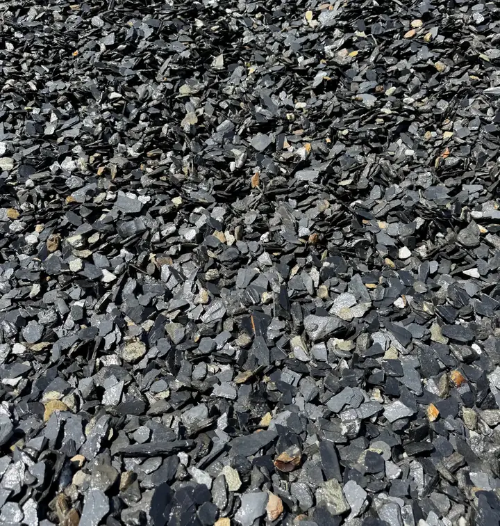 1” Slate Chips — bulk landscape material at the yard