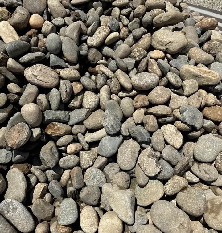 2×4 River Rock at North State Landscape Materials