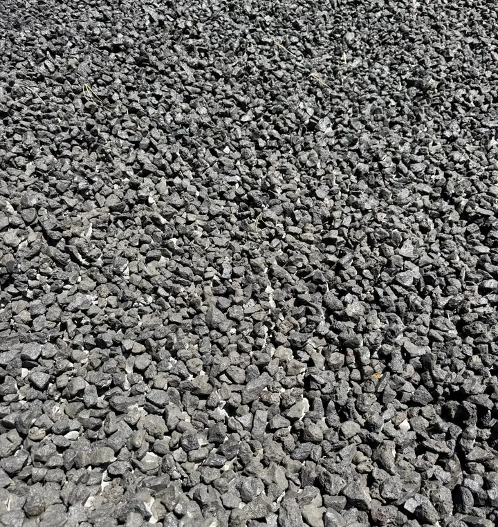 3/4 Black Lava — bulk landscape material at the yard