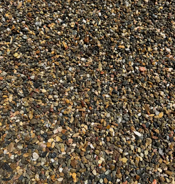 3/8 Lodi Gold Pea Gravel at North State Landscape Materials